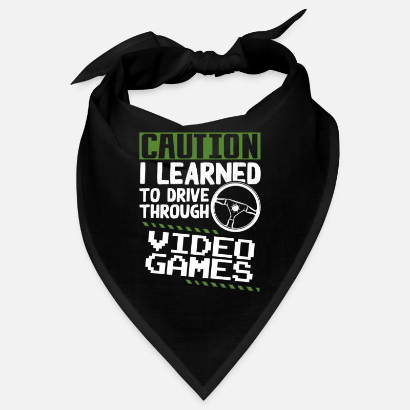 I Learned to Drive Through Video Games Bandana