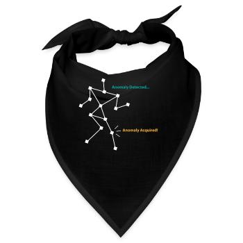 Geisterjagd - Bandana - Schwarz - Vorne