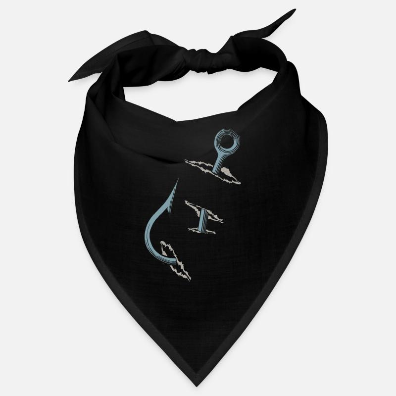 Pêcheurs, pêche, hameçons Bandana