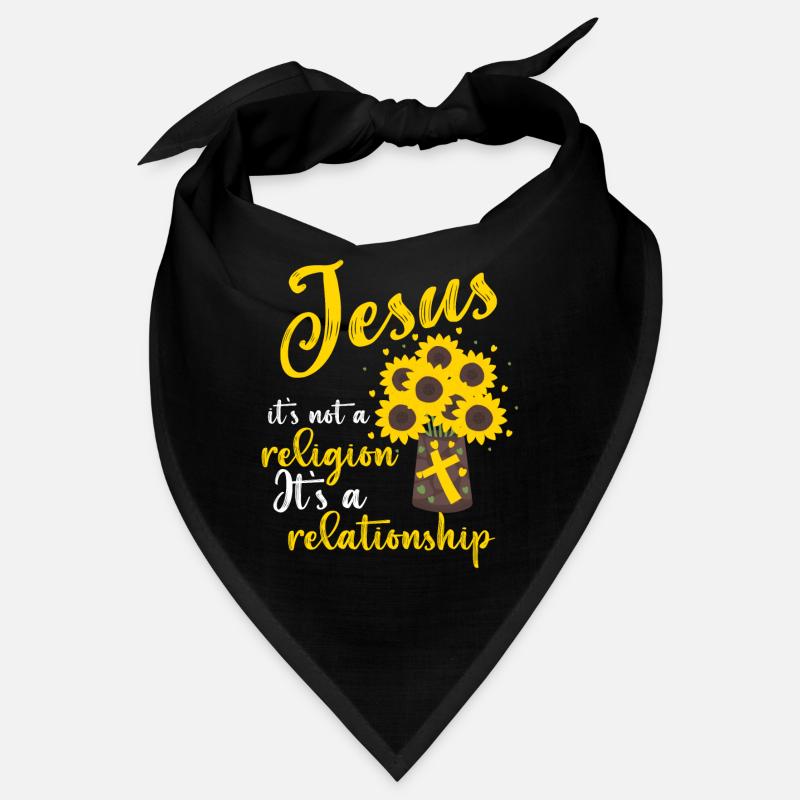 Jesus, it's not a religion It's a relationship Bandana