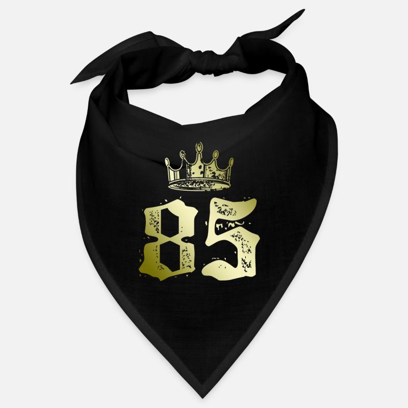 85 Number crown Bandana