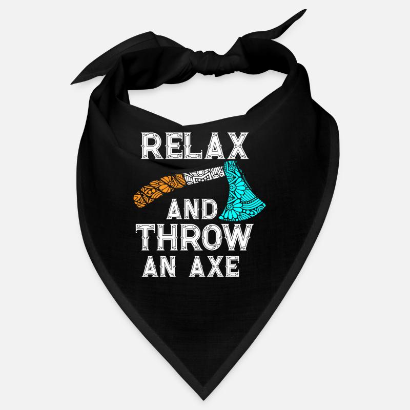 Lancer de hache, lancer une hache Bandana