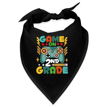 Spiel in der 2. Klasse - Bandana - Schwarz - Vorne