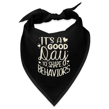 ABA -Therapeut, ABA -Therapie, Therapeut, SPEd - Bandana - Schwarz - Vorne