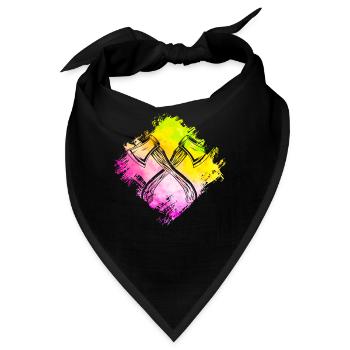 Axtwerfen - Bandana - Schwarz - Vorne