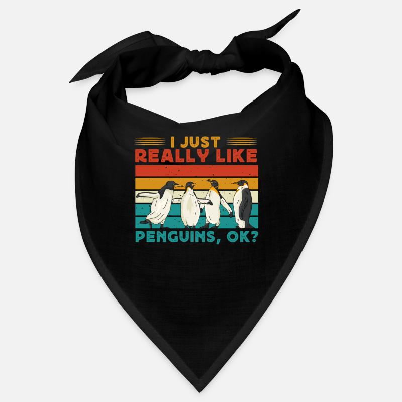 J’aime les pingouins Vraiment, OK? Amateurs de pingouins Bandana