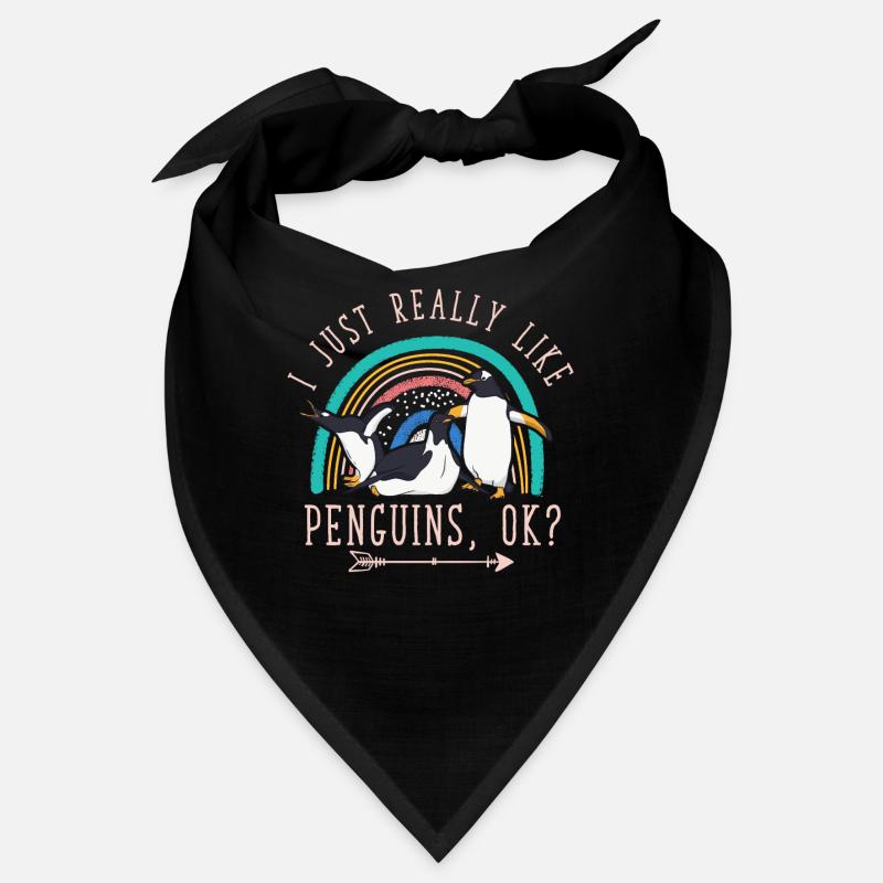 I like penguins Really, OK? Penguin lovers Bandana