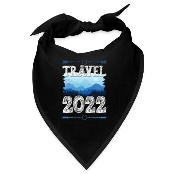 Travel 2022 - Bandana - Schwarz - Vorne