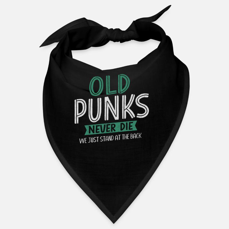 Old Punks Never Die, Punk Music Bandana