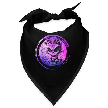 Alien - Bandana - Schwarz - Vorne