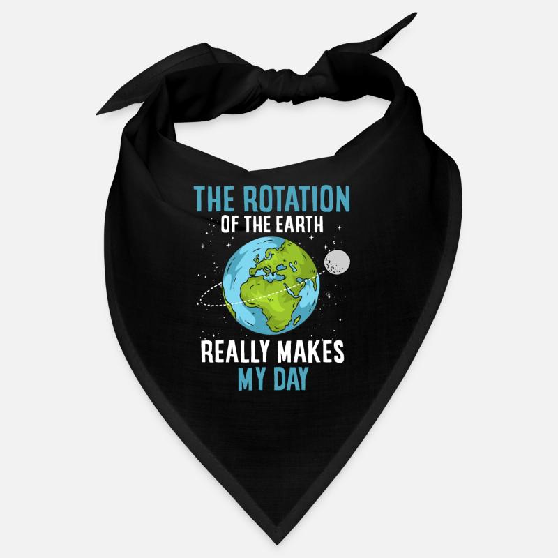 Earth rotation, really makes my day Bandana
