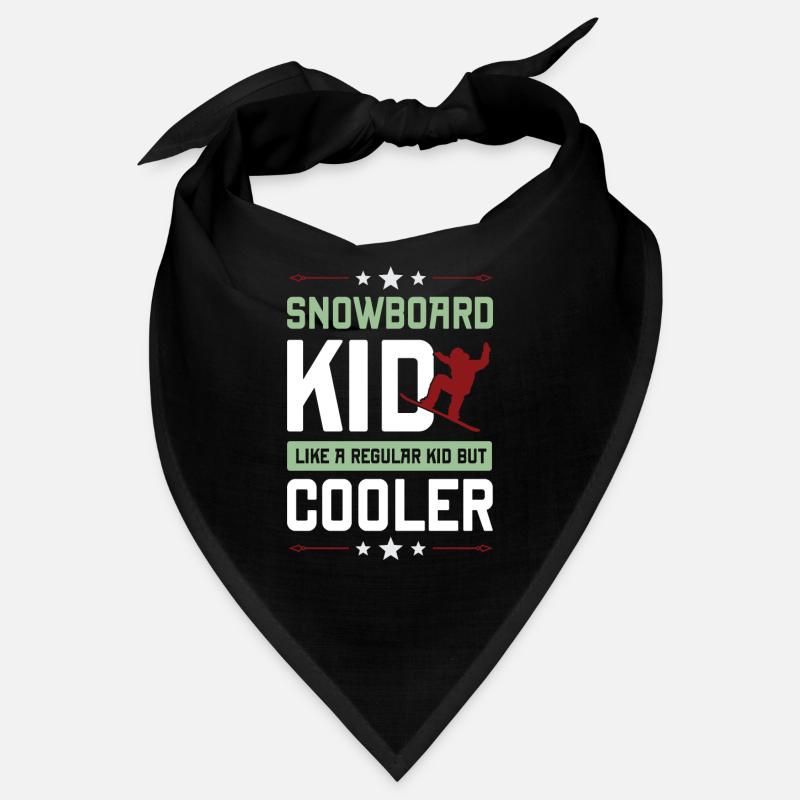 Garçon de snowboard Bandana