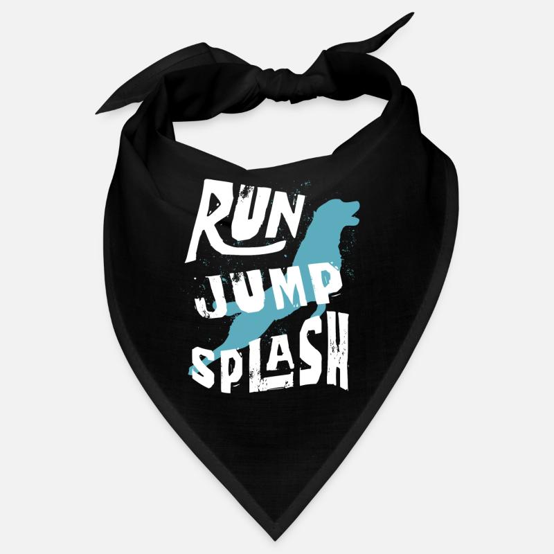 Dog diving, dock diving Bandana