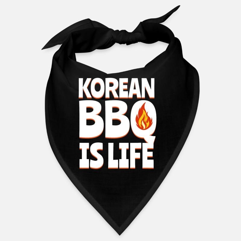 Barbecue coréen, Groupe coréen, Coréen Bandana