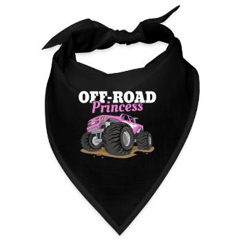 Offroad, 4x4, 4-Rad - Bandana - Schwarz - Vorne