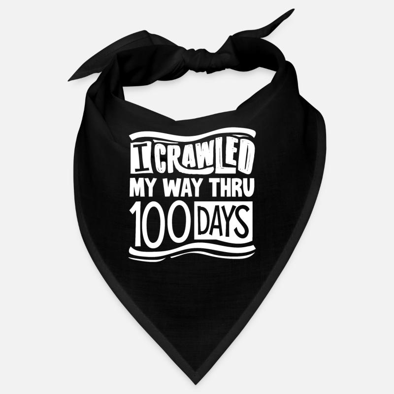 100 days school, 100 days smarter, school Bandana