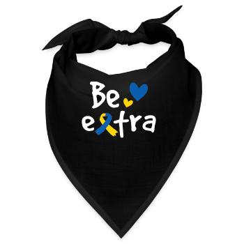 Seien Sie extra - Bandana - Schwarz - Vorne