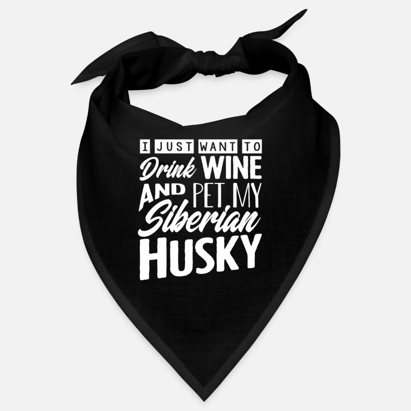 Sibirischer Husky Bandana