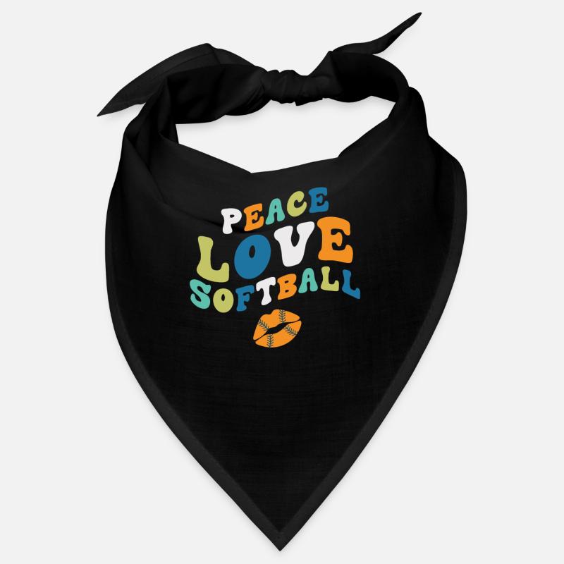 Les filles de la paix aiment le softball Bandana