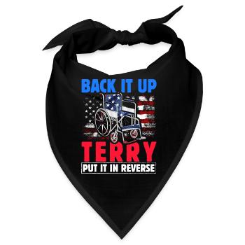 Back it up terry put it in Reverse - Bandana - Schwarz - Vorne