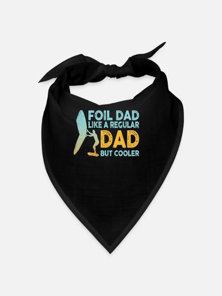 Foil Dad Wing Foil Wingsurfing Foil Wing - Bandana - Schwarz