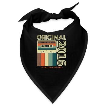 Retro 2016: Ein Jahrzehnt Alt! - Bandana - Schwarz - Vorne