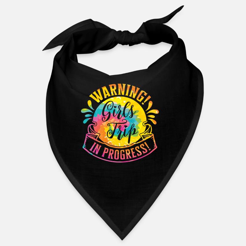 Warning Girls Trip In Progress Bandana