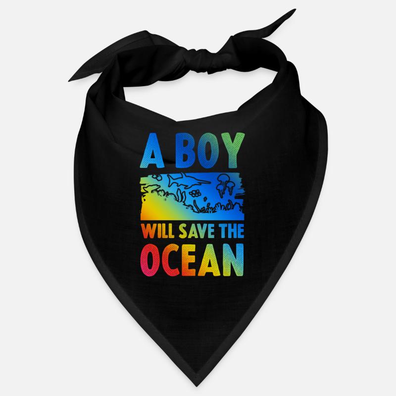 ocean save the ocean Bandana
