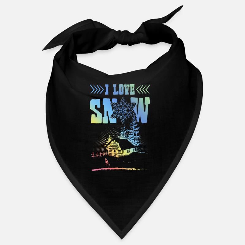 J’adore la neige Bandana