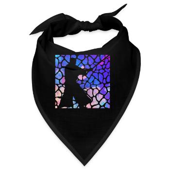 Aikido - Bandana - Schwarz - Vorne