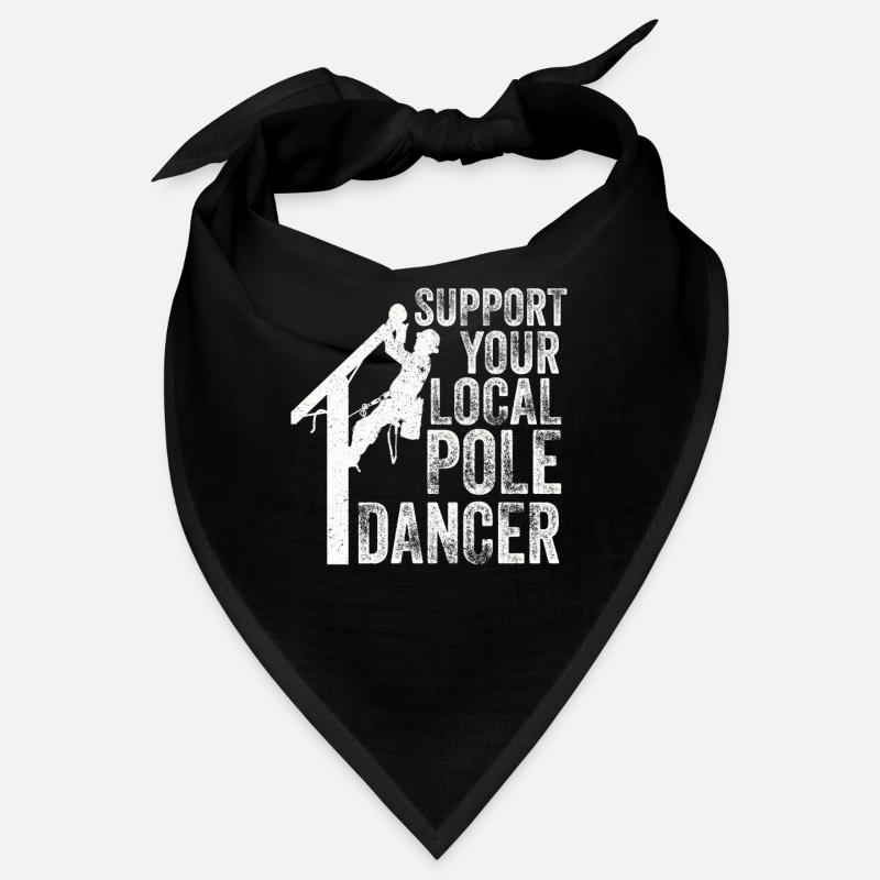 Soutenez votre monteur de lignes Pole Dancer local Bandana
