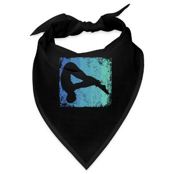 Synchronisierter Wassertaucher High Diver - Bandana - Schwarz - Vorne