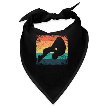 Synchronisierter Wassertaucher High Diver - Bandana - Schwarz - Vorne