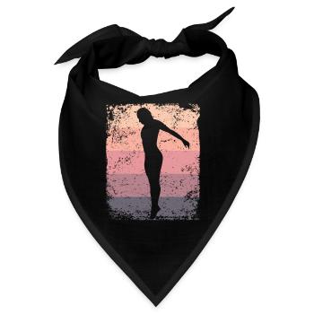 Synchronisierter Wassertaucher High Diver - Bandana - Schwarz - Vorne