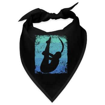 Synchronisierter Wassertaucher High Diver - Bandana - Schwarz - Vorne