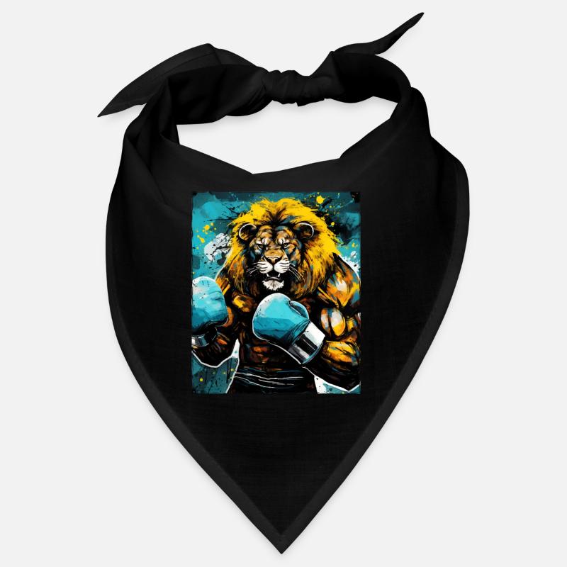 Combattant de boxeur lion Bandana