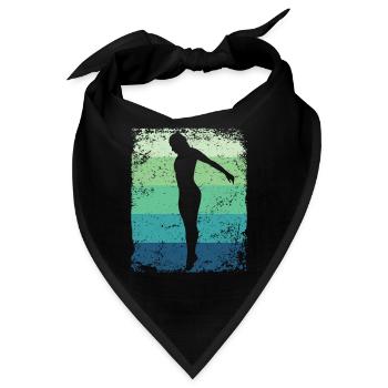 Synchronisierter Wassertaucher High Diver - Bandana - Schwarz - Vorne