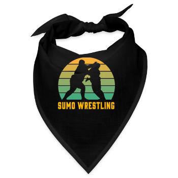 Sumo-Ringen - Bandana - Schwarz - Vorne