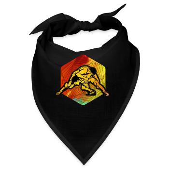 Ringen - Bandana - Schwarz - Vorne