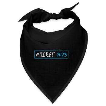 Lloret De Mar 2023 - Bandana - Schwarz - Vorne