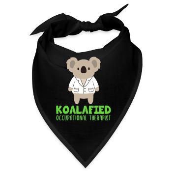 OCCUPATIONAL THERAPIST - Bandana - Schwarz - Vorne