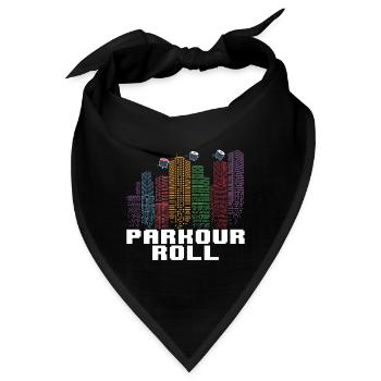Parkour Freerunning Traceur - Bandana - Schwarz - Vorne