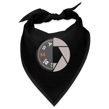 Photography Camera Lens Focus Lens - Bandana - Schwarz - Vorne