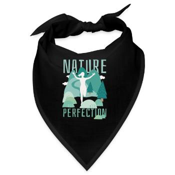 Marathon, Trailrunning Läuferin - Bandana - Schwarz - Vorne