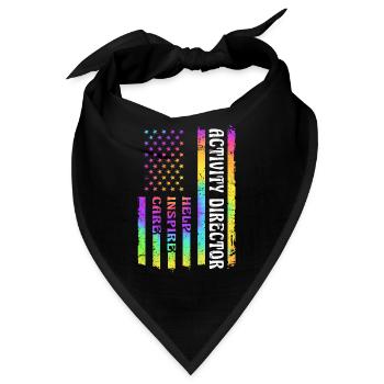 Flag Activity Director Help - Bandana - Schwarz - Vorne