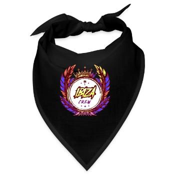 Ibiza Crew Bunt - Bandana - Schwarz - Vorne