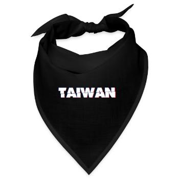 Taiwan - Bandana - Schwarz - Vorne