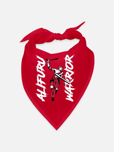 Alifuru Warrior Man - Bandana - red - Front