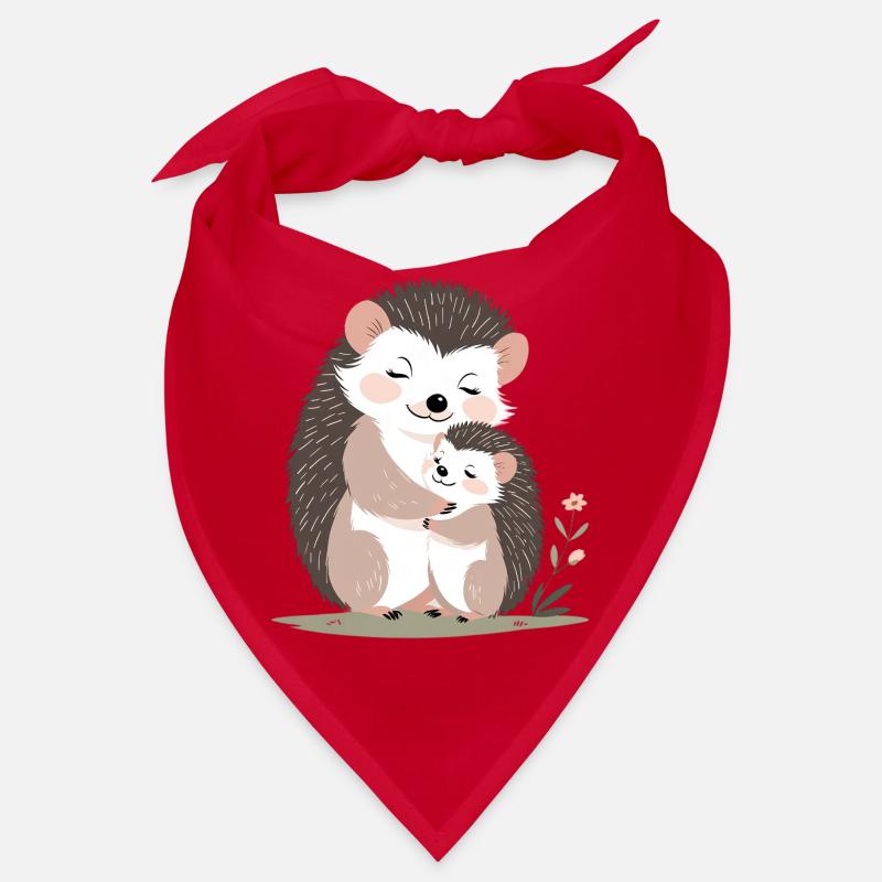 Amitié de hérisson câlin Bandana