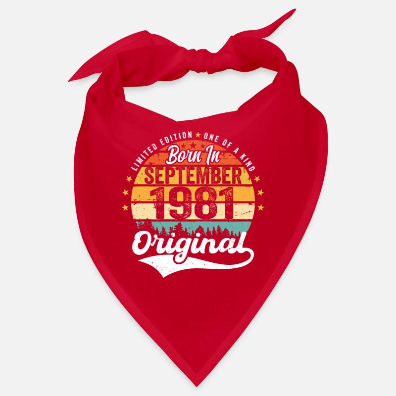 September 1981 Jubilee 1981 September Bandana